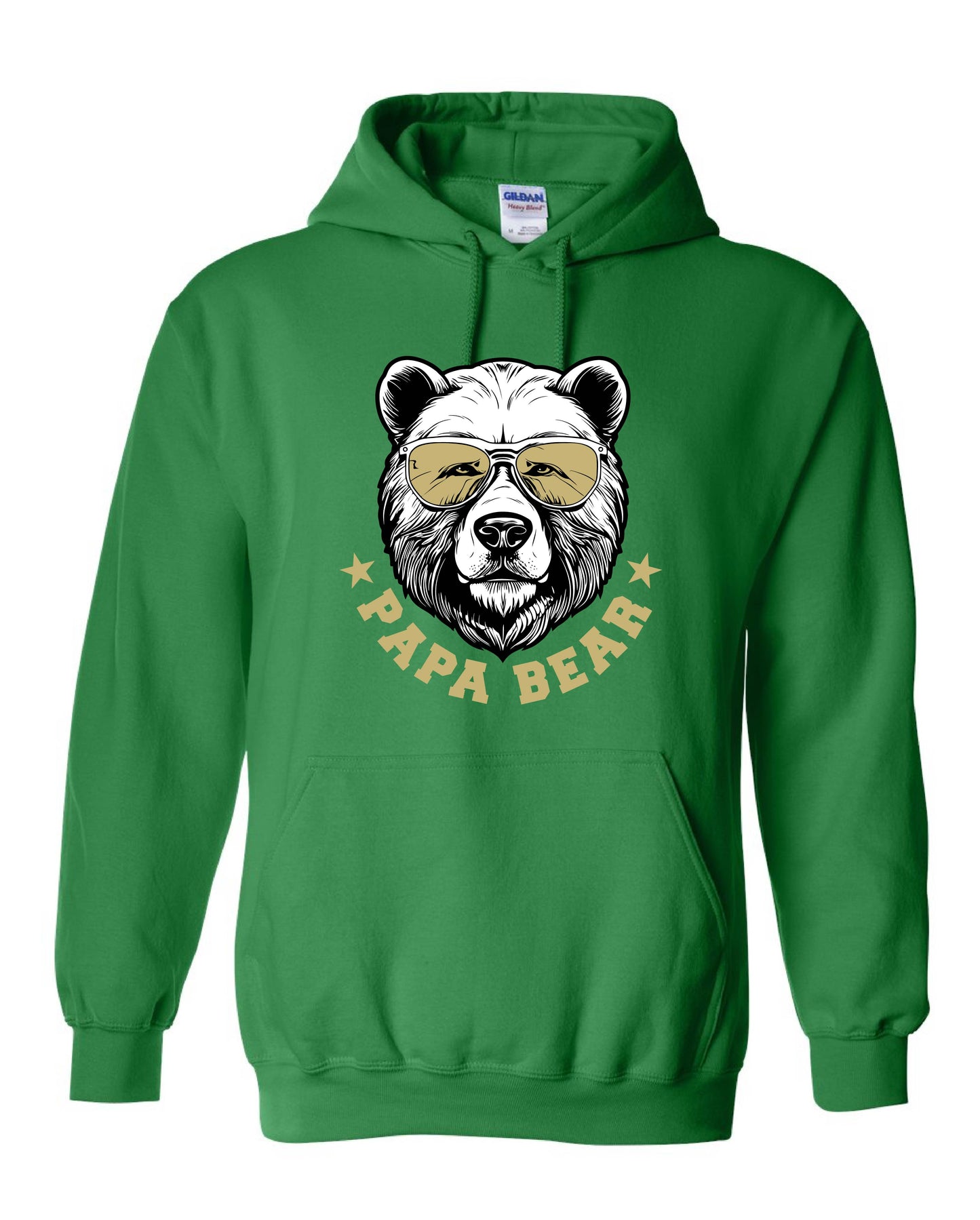 Custom Papa Bear Pullover Hoodie